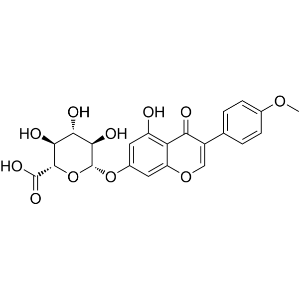 Biochanin A-7-O-β-D-glucuronide 38482-76-7